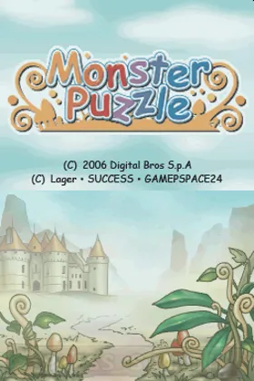 Monster Puzzle (Europe) screen shot title